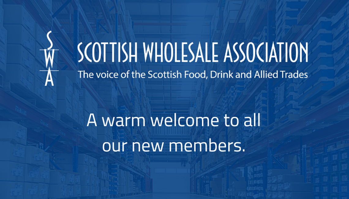 Scottish Wholesale Association - A warm welcome to all our new members